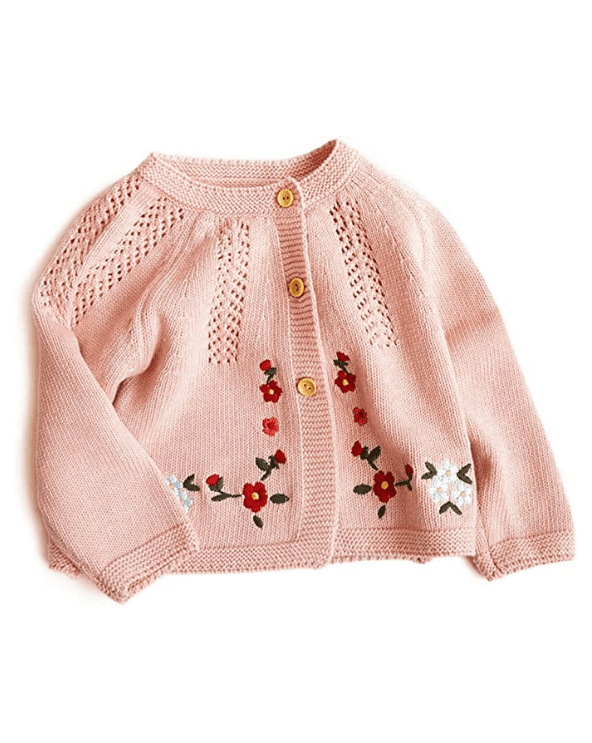 Baby + Toddler Pink Cardigan