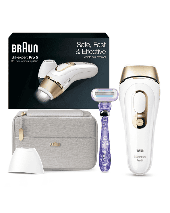 Braun IPL Long-lasting Laser Hair Removal Device