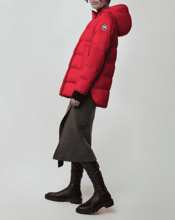 Canada Goose Red Puffer