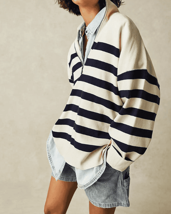 Coastal Stripe Pullover