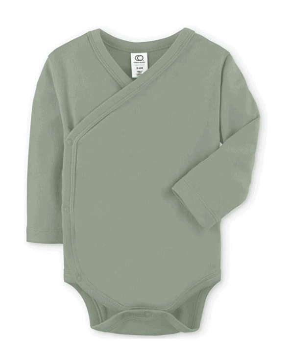 Colored Organics Long-Sleeved Onesie