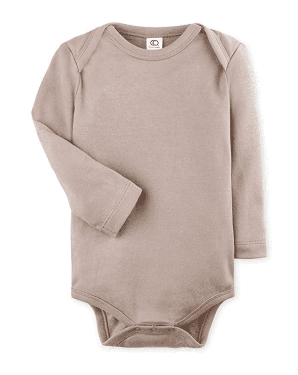 Colored Organics Long-Sleeved Onesie