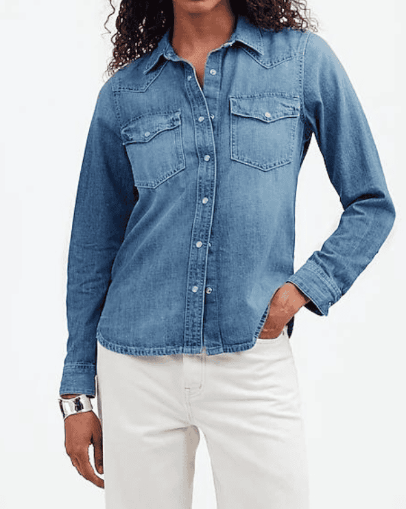 Denim Western Shirt