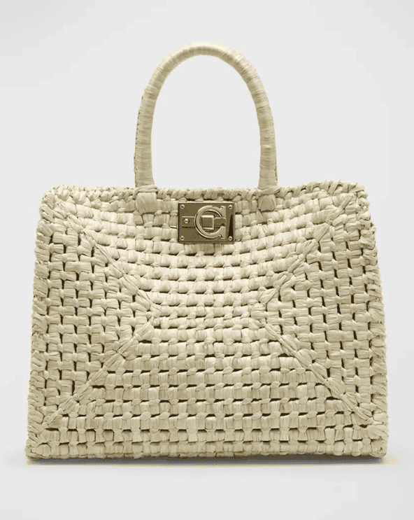 Ferragamo Raffia Bag