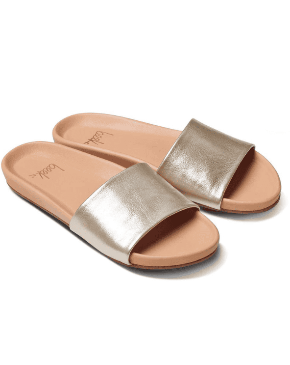 Gallito Leather Slide Sandal