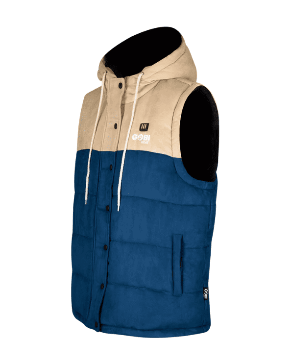 Gobi Heat Colt Mens Heated Vest with Hood