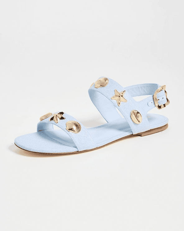 Larroude Madison Flat Sandals