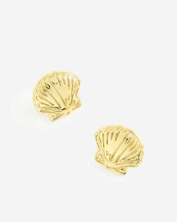 Madewell x Lisa Says Gah! Shell Statement Earrings