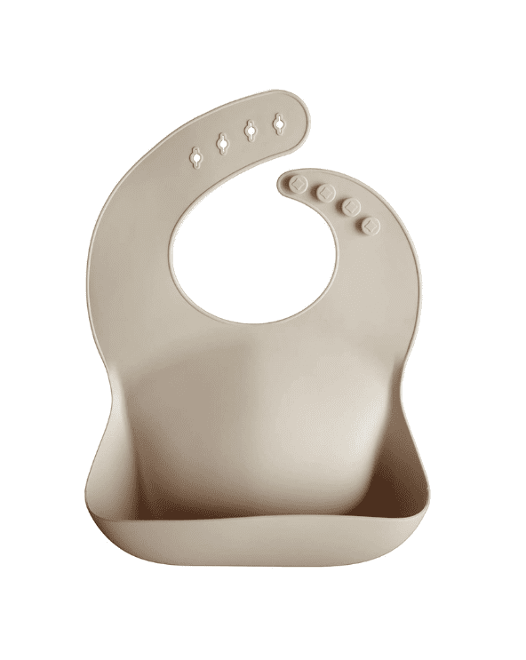 Mushie Silicone Baby Bib