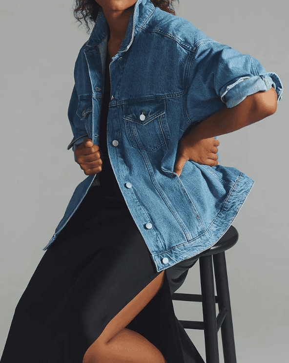 Pilcro Boyfriend Denim Jacke