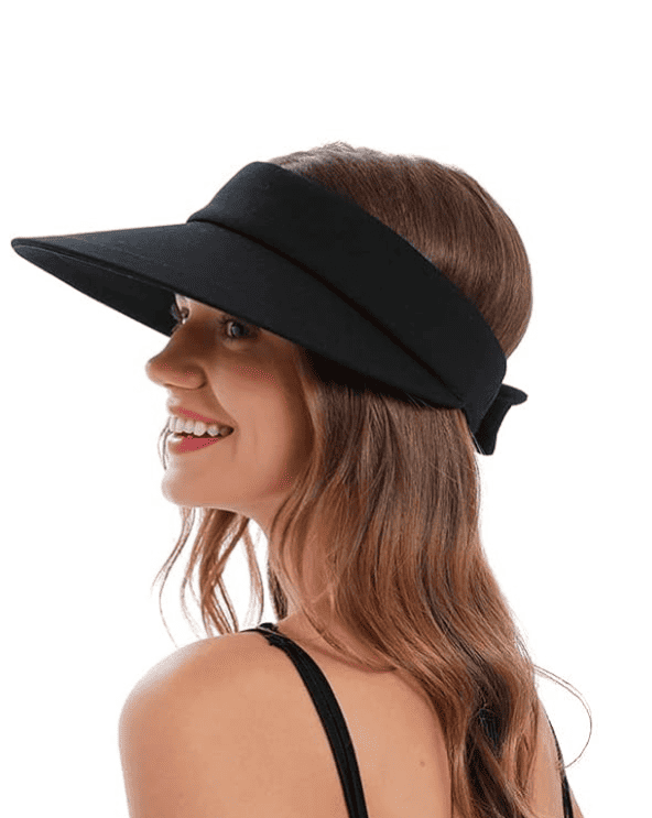 UPF 50+ Wide Brim Sun Visor