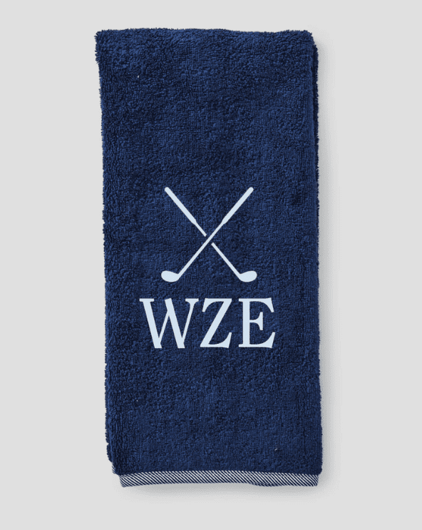 Weezie Personalized Golf Towel